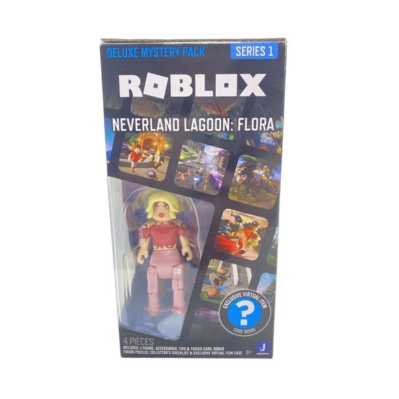 Roblox Series 1 Neverland Lagoon: Flora 3-Inch Deluxe Mystery Pack, NWB - Picture 1 of 7